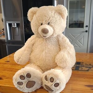 Cream Stuffed Teddy Bear